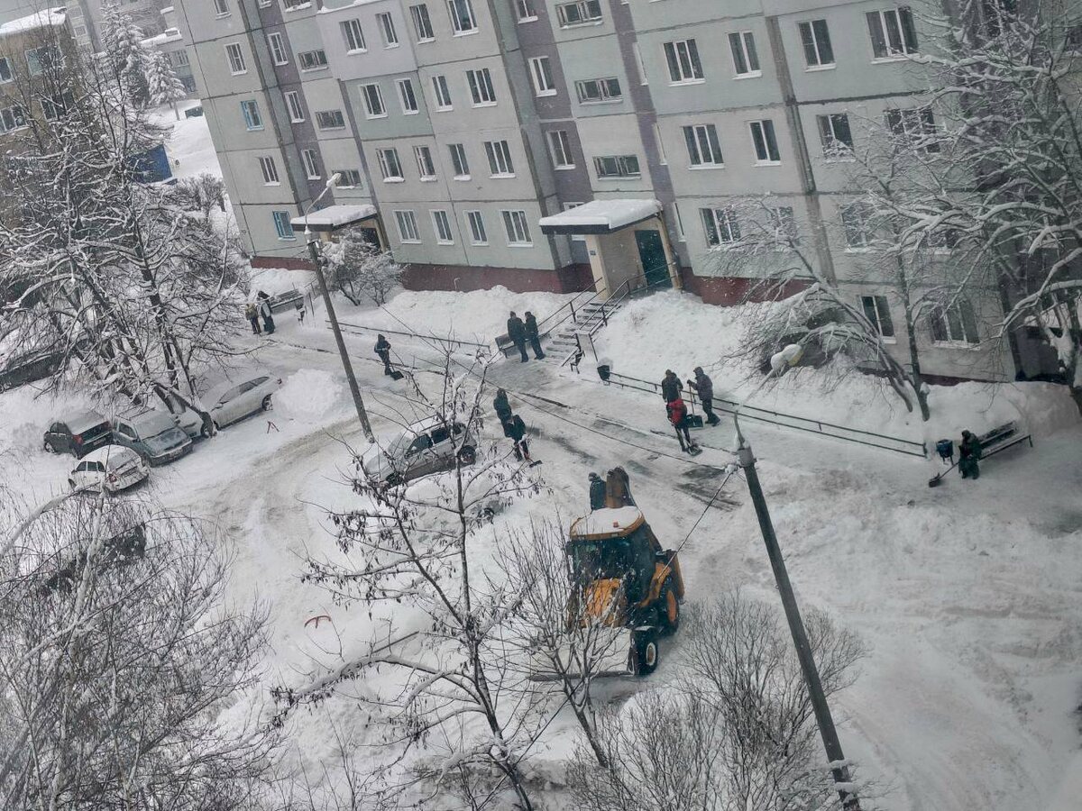 Когда соседи становятся командой: как снег не стал препятствием